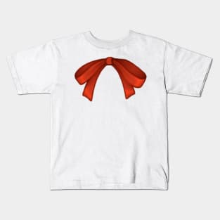 Orange Bow Kids T-Shirt